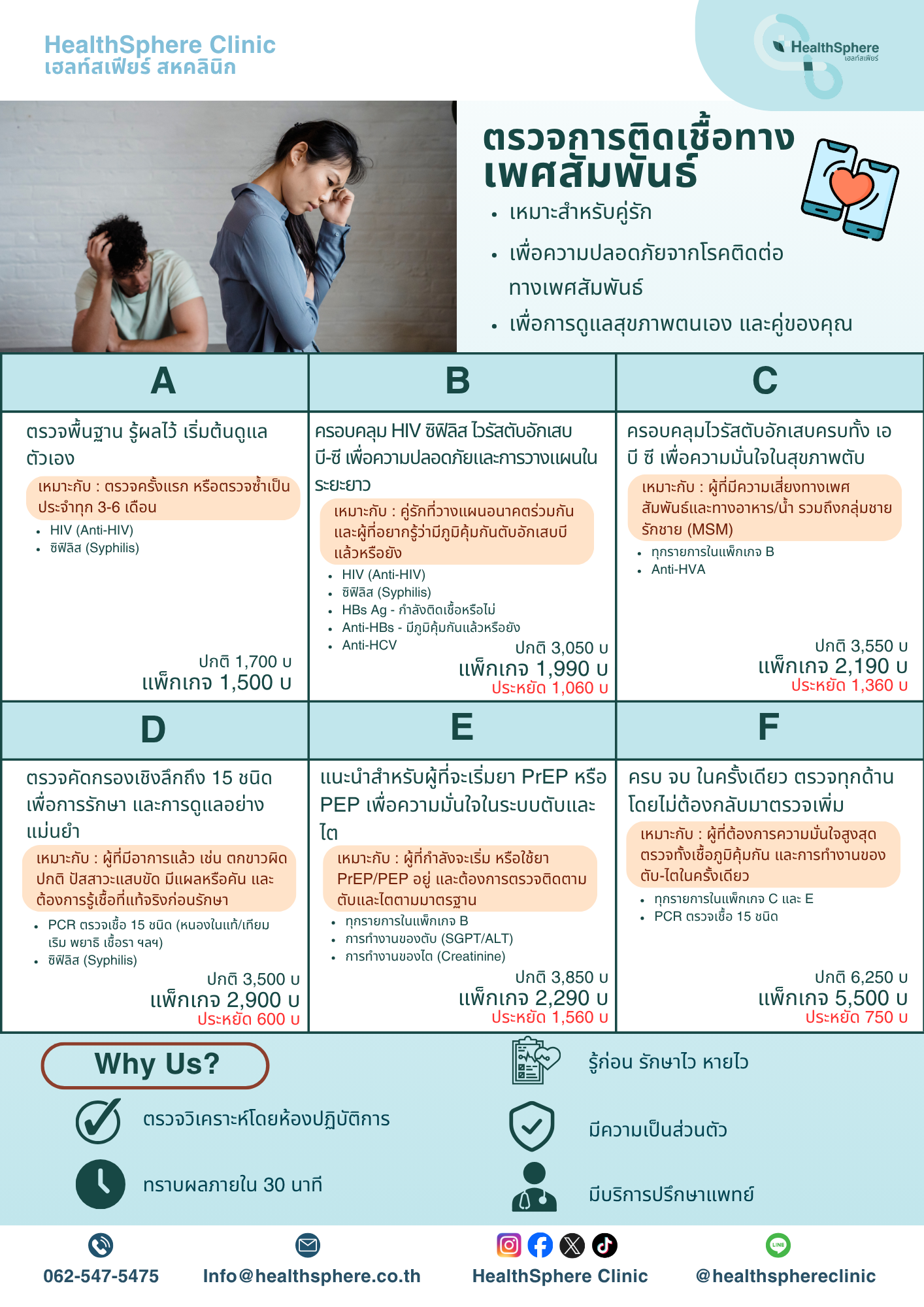 โปรแกรมตรวจคัดกรองโรคติดต่อทางเพศสัมพันธ์